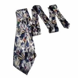 Bugs bunny tie hand made. Mercedes high fashion